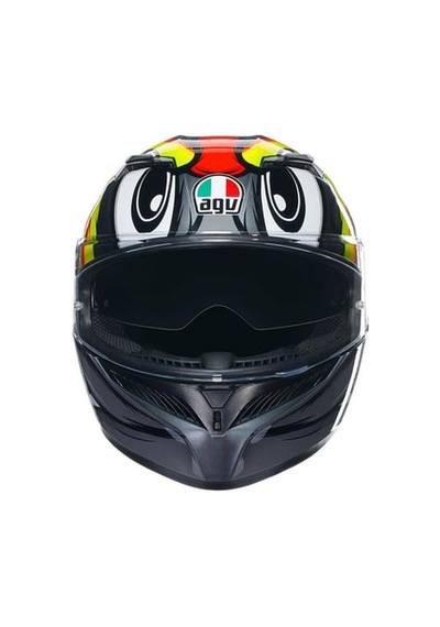 Agv Kask K 3 Grey Yellow Red Xl Renli
