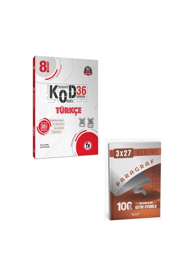 Fi 2027 8. Sınıf Türkçe Kod36 Deneme+ Anla Kazan Paragraf