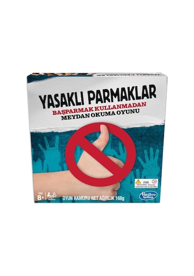 Hasbro Yıkan Meydan Okuma Oyunu Yasaklı Parmaklar