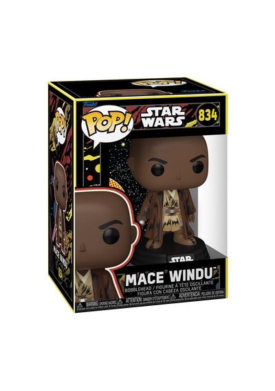 Funko Pop Star Wars: Mace Windu - Retro - Koleksiyon Vinil Fig