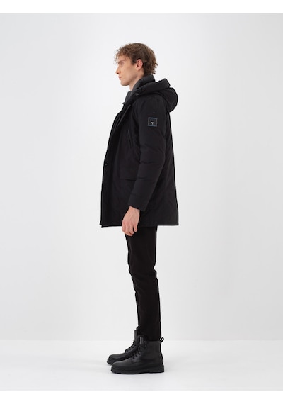 Siyah Formunu Koruyan Regular Fit Mont 190552