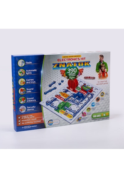 Znatok Çıtçıtlı Devreler Snap Circuits Elektronik Devreler 390 Proje