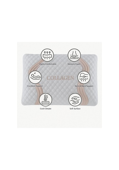 Özdilek Visco Collagen Ortopedik Yastık 40x60x13 Beyaz