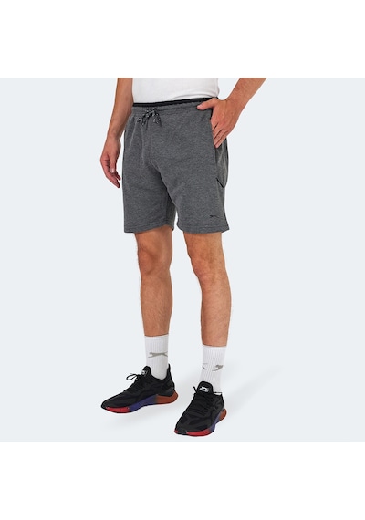 Slazenger NAGORE IN Erkek Cepli Koyu Gri Şort