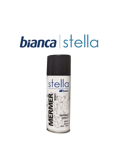 Stella Mermer Efekt Spreyi 200 Ml Siyah