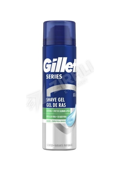 5 Adet Gillette Series Tıraş Jeli 200 Ml Soothing