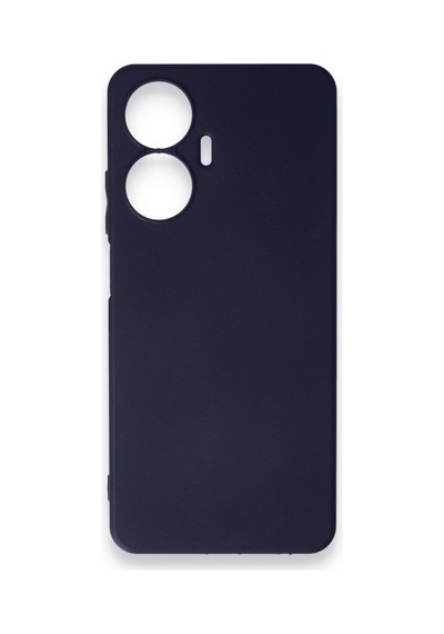 Realme C55 Uyumlu Kılıf First Silikon - Lacivert