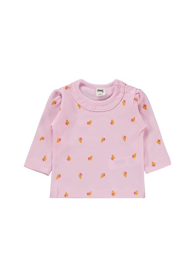 Civil Baby Dondurma Empirme 6-18 Ay Pijama Takımı - Pembe Açık Pembe