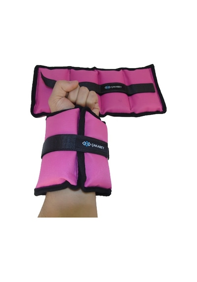 Çakabey El ve Ayak Bilek Ağırlığı 1 KG Pembe 2'li Pembe