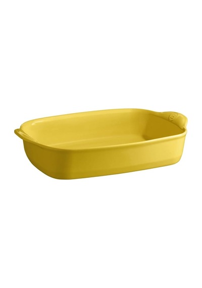 Emile Henry Fırın Kabı Dikdörtgen 36 X 23,5 Cm Mat Sarı/provence Yellow Diğer