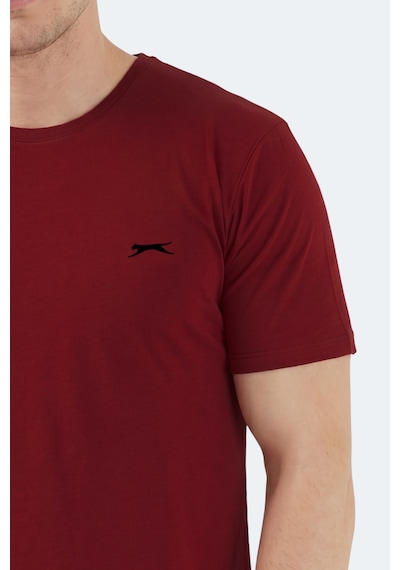 Slazenger Sander Ktn 5 Li Set Erkek Beyaz - Gri - Siyah - Lavivert - Bordo Tişört