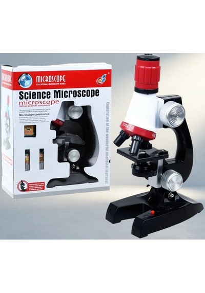 Eğlenceli Mikroskop Kiti Zoom Led Işıklı Çocuklar İçin
