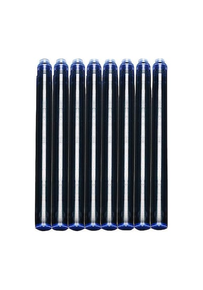 Waterman Dolma Kalem Kartuşu, Mavi, 8'li Paket 165-Koyu Yeşil