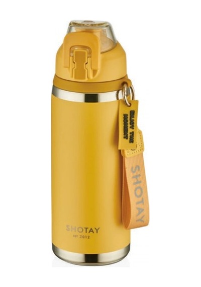 Shotay Campıng Termos Matara Sarı 750 Ml.