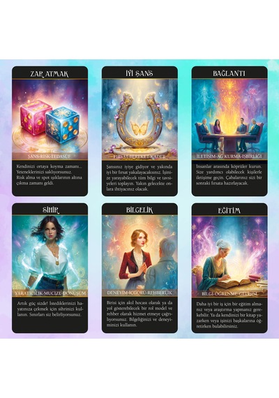 Para Ve Kariyer Kehanet Tarot Destesi / 90 Açıklamalı Kart