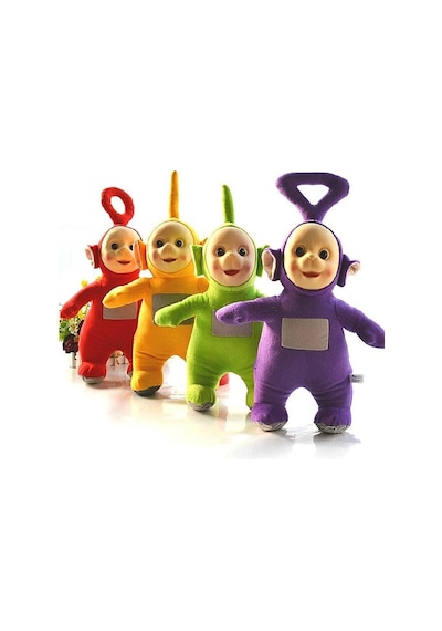 Teletabi Peluş 4 Sevimli Karakter Oyuncak Teletubbies Özel 25Cm