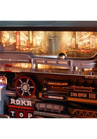 Rokr Mr01s The Last City Marble Run Dıy Mechanical 3d Puzzle Maket Model Seti 3d Model Kit Detaylı Dekoratif Hobi Seti Hareketli Ve Işıklı