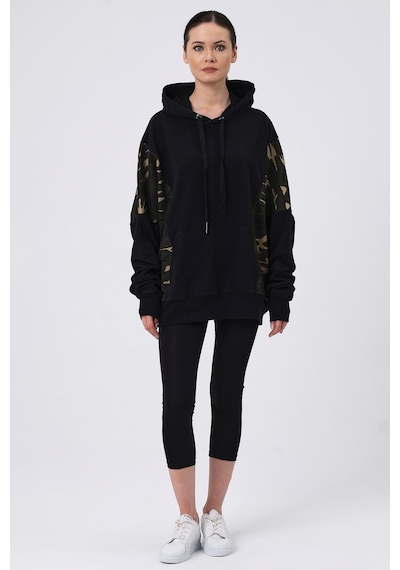 Alexander Gardi ALEXANDERGARDI KAPÜŞONLU OVERSİZE SWEATSHIRT