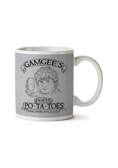 Gamgees Potatoes Lord Of The Rings İki Tarafı Baskılı Kupa Bardak