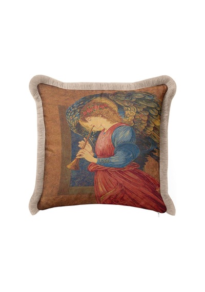Klasik Sanat Akordlu Lüx Saçaklı Yastık Kılıfı-flüt Çalan Kadın Vintage Bej Püsküllü Kırlent Kılıfı Metalik Okyanus Amber Klasik Sanat Akordlu Lüx Saçaklı Yastık Kılıfı-flüt Çalan Kadın Vintage Bej Püsküllü Kırlent Kılıfı Metalik Okyanus Amber