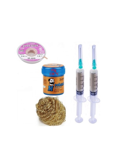 Havya Ucu Temizleme Lehim Solder Paste 138 C 42g Flux Lehim Toplama Cp-2015 Lehim Emme Teli 2,0 Mm St04