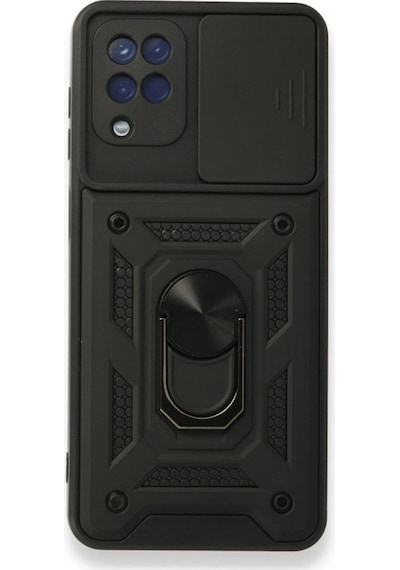 Samsung Galaxy Uyumlu M12 Kilif Tank Aramid Sürgülü Vega Yüzüklünano 553977210