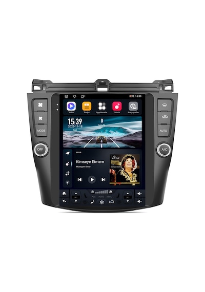 Honda Accord 2003-2008 Tesla Android Multimedya Carplay Android Auto Navigasyon 6gb Ram 64gb 9.7''