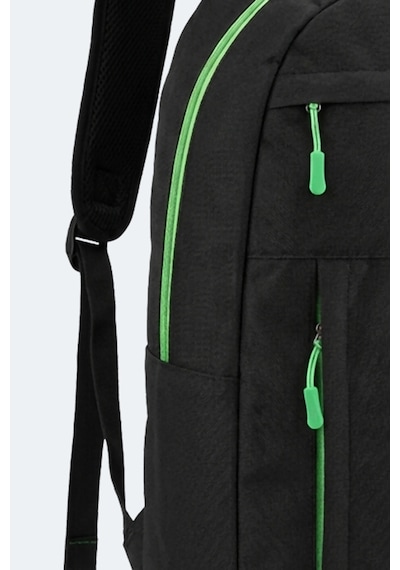 Slazenger Favento Unisex Siyah / Yeşil Omuz Sırt Çantası