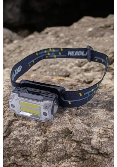 Astraltech Usb Şarjlı El Feneri Kompakt Kafa Lambası 215 Lümen Çok Renkli