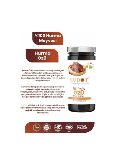 Hurma Özü Soğuk Sıkım Gurme Premıum Belirtilmemiş
