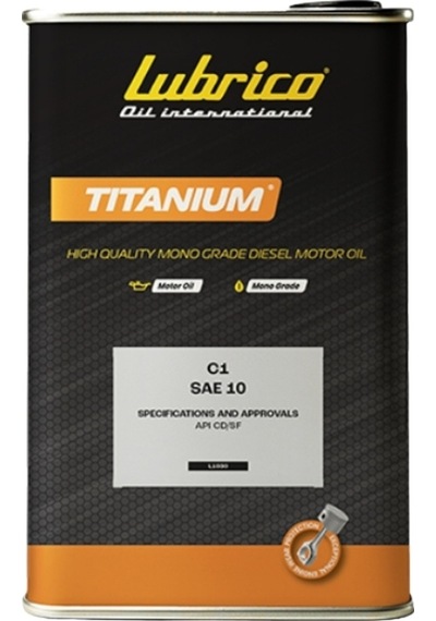 Lubrico Titanium C1 Sae 10 Benzinli/dizel Motor Yağı 16 L