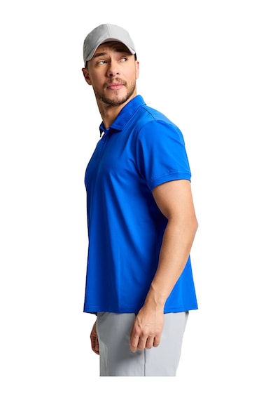 Slam Slam Tech Pique Polo Erkek Mavi Tişört W11 Mavi