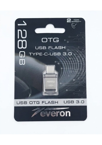 Vivo V27e İle Uyumlu 128 Gb Type-c Ve Usb 3.0 Çift Taraflı Metal Otg Flash Bellek