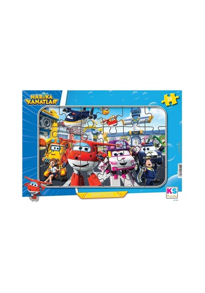 Ks Games 24 Parça Harika Kanatlar Frame Puzzle
