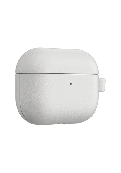 Apple Uyumlu AirPods Pro 3 Amazingthing Glamour Serisi Deri Tasarımlı Kapak Titanyum Titanyum