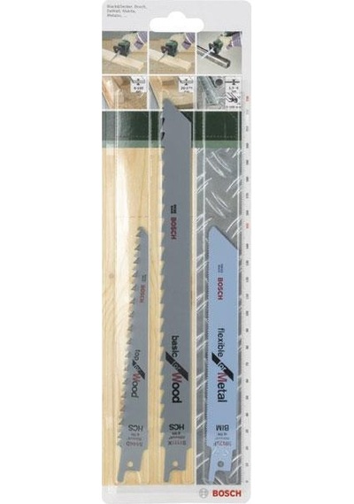 Bosch 2609256715 Tilki Kuyruğu Bıçağı 3'lü Set