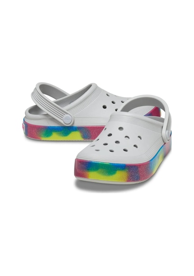 Crocs Off Court Glitter Band Clog K Çocuk Terlik 209714-1fs Çok Renkli