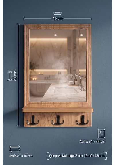 Antik Ahşap Dekoratif Ayna Portmanto Aynalı Raflı Askılık Oda Duvar Antre Hol Koridor Lavabo Pmas01x Atlantik Çam Antik Ahşap Dekoratif Ayna Portmanto Aynalı Raflı Askılık Oda Duvar Antre Hol Koridor Lavabo Pmas01x Atlantik Çam