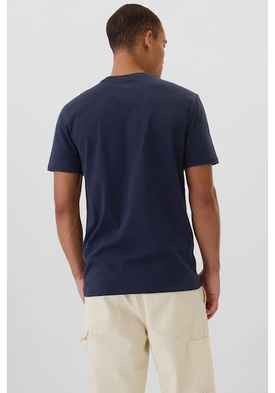 Gap V-frch Everyday Soft Erkek Tişört Lacivert