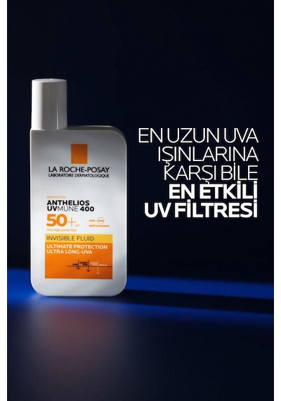 La Roche Posay Anthelios Uvmune 400 Fluide Invisible Yüz Güneş Kremi SPF50+ 2 x 50 ML