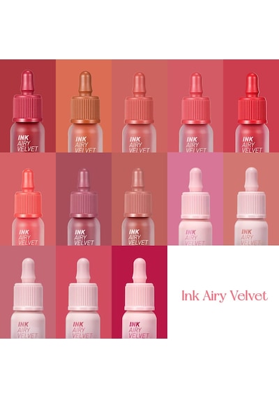Uzun Süre Kalıcı Ve Hafif Formüllü, Kadife Bitişli Tint Ink Airy Velvet 22 Center Peach