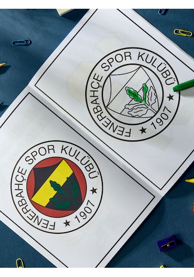 Fenerbahçe Minik Kanarya 2-5 Yaş Boyama Kitabı