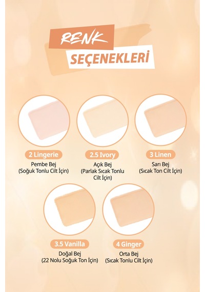 Clio Kill Cover Glow Foundation SPF50+ 3-By Linen