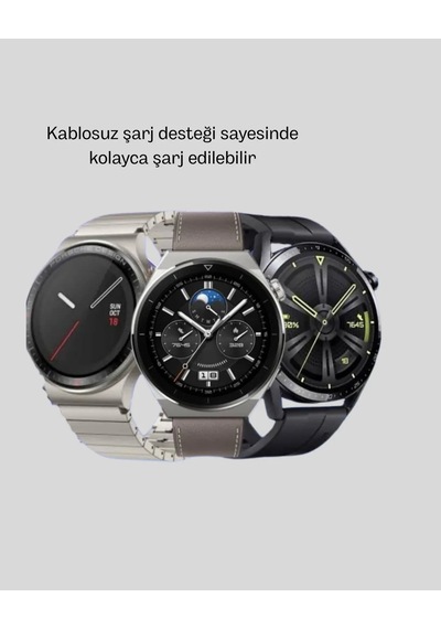 Kablosuz Şarjlı Bluetooth Görüşmeli Akıllı Saat Android & İos Uyumlu