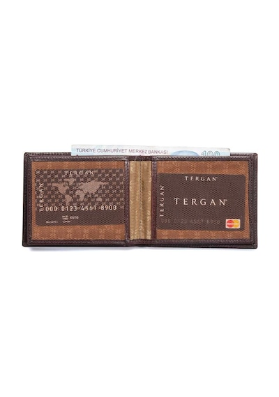 Tergan Taba Deri Erkek Cüzdan - S1ce00001499-b01 Taba