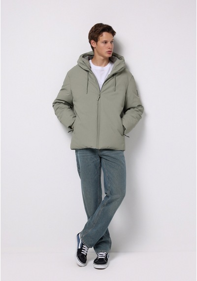 Colin's Colins Regular Fit Erkek Yeşil Mont Cl1076307 Q1.v1 Sag Sage