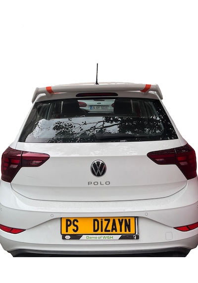 Volkswagen Polo 2010-2022 Üniversal Boyasız Plastik Spoiler