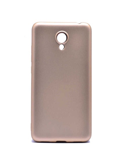 Meizu M6 Kılıf Zore Premier Silikon Kapak Gold