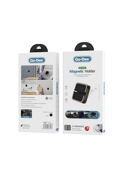 Go Des GD-HD781 Magnetic Araç Telefon Tutucu - ZORE-221213