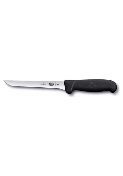 Victorinox 5.6303.12 12cm Siyah Kavisli Geniş Ağız Sıyırma Bıçağı Siyah